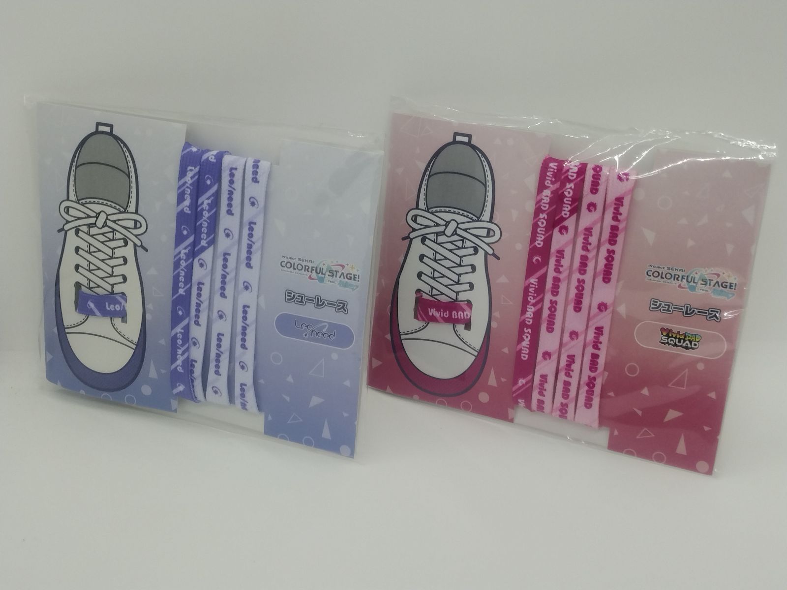 シューレース レオニ＆ビビバス セット プロジェクトセカイ