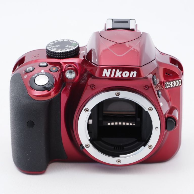 Nikon ニコン デジタル一眼レフカメラ D3300 ボディ レッド D3300RD