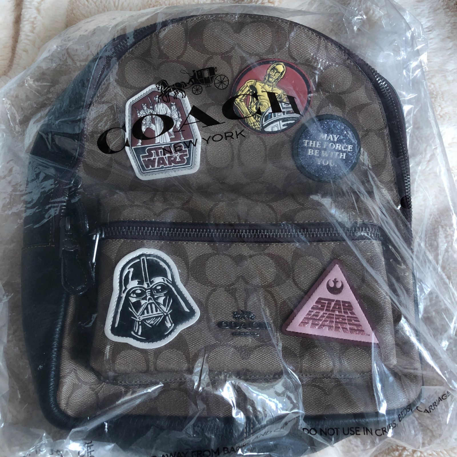 ファスナーポケット1内新品 正規品 COACH×STARWARS バックパック