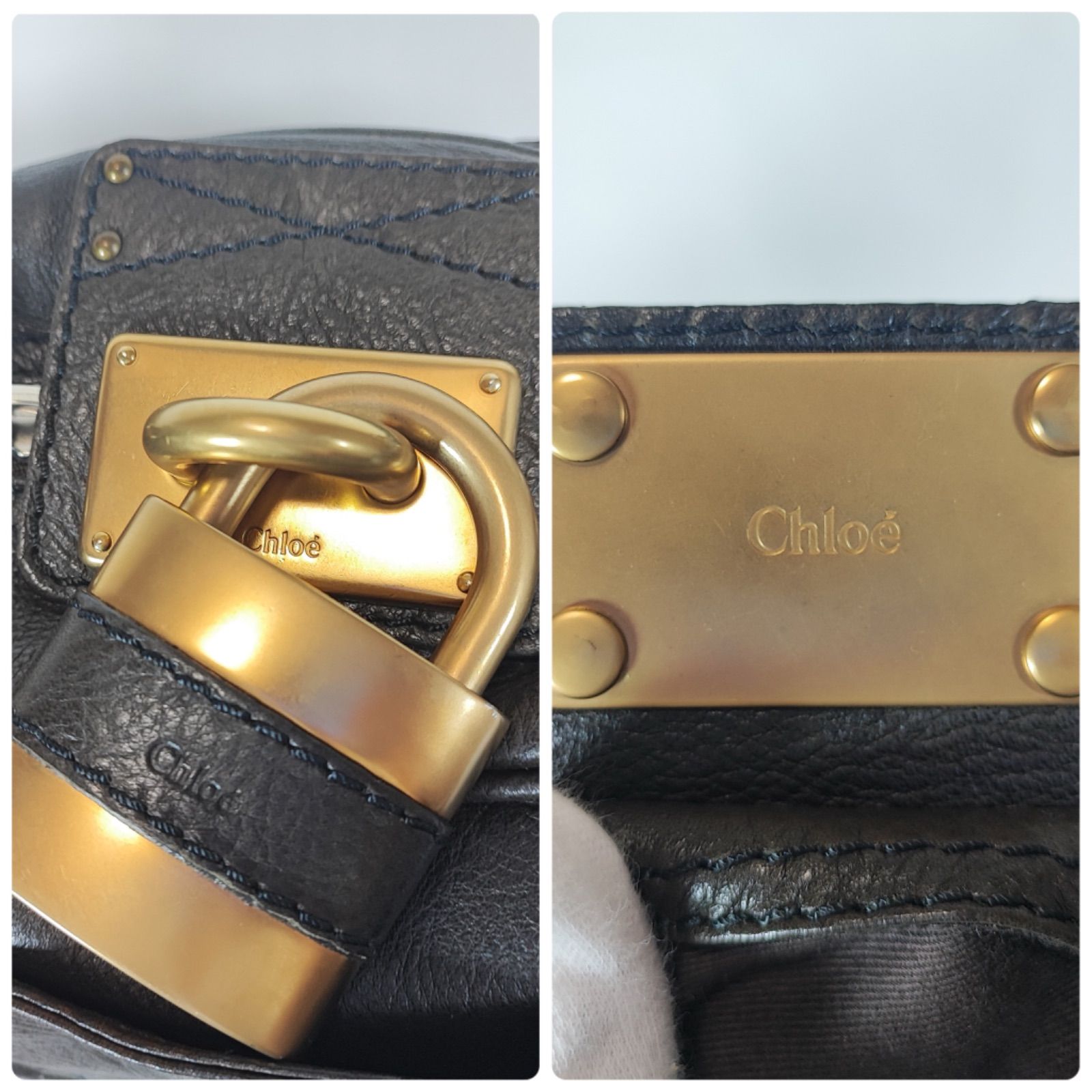 Chloe クロエ パディントン 2段式 ハンドバッグ - メルカリ