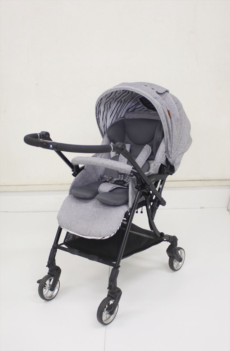 RECARO ベビーカー 折り畳み グレー レカロ i-walk CS+トラベル