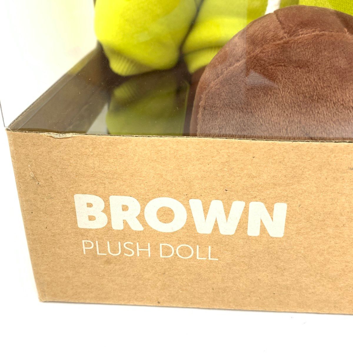 未開封品 LINE FRIENDS ラインフレンズ ぬいぐるみ BROWN 箱付