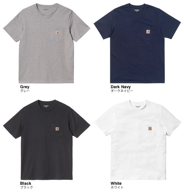 カーハート WIP メンズ 半袖Tシャツ I032996 20U60 カーハート Carhartt WIP Tシャツ メンズ 半袖 ポケット付き