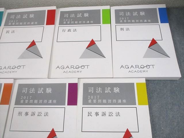 2019 司法試験 重要問題習得講座 全7科目 アガルートアカデミー 司法