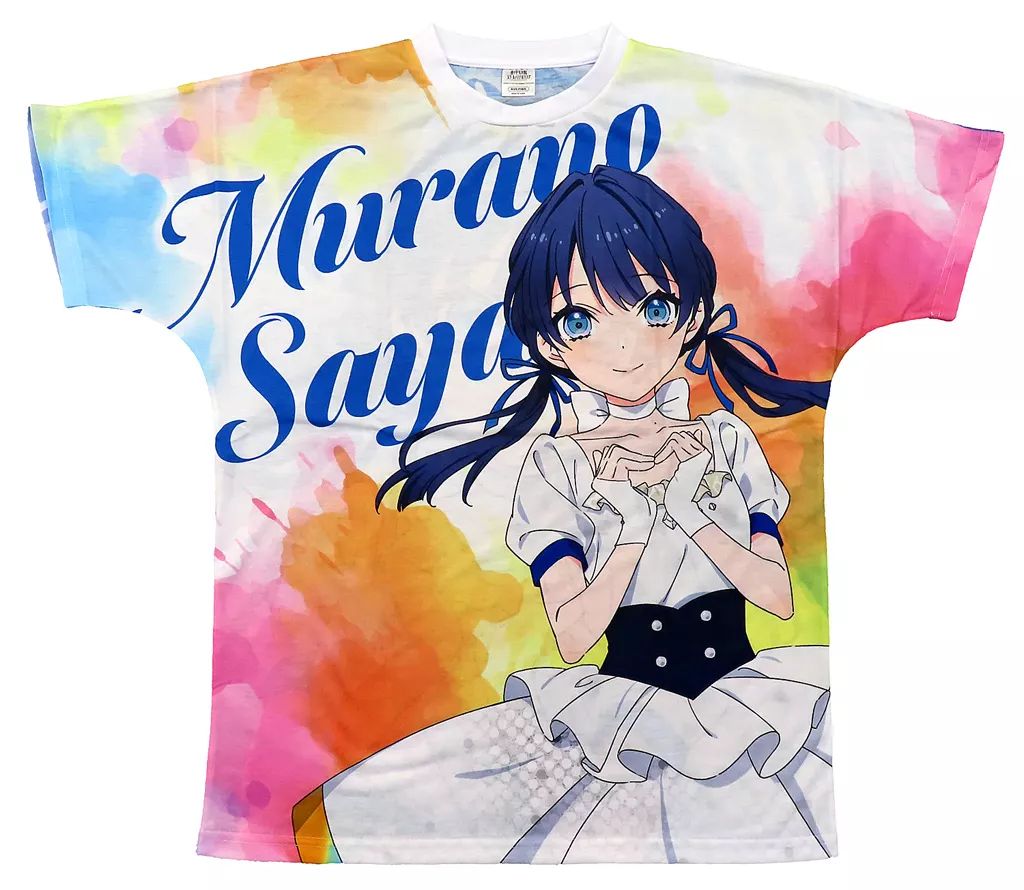 Tシャツ 村野さやか フルグラフィックTシャツ 蓮ノ空 ホワイト フリーサイズ ラブライブ!蓮ノ空女学院スクールアイドルクラブ LoveLive! series Official Store School idol theaterグッズ