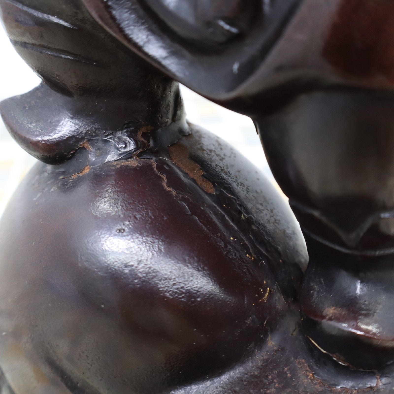 △商売繁盛 ストア 大黒天様｜七福神 大黒天 置き物 俵｜重量約5.5kg