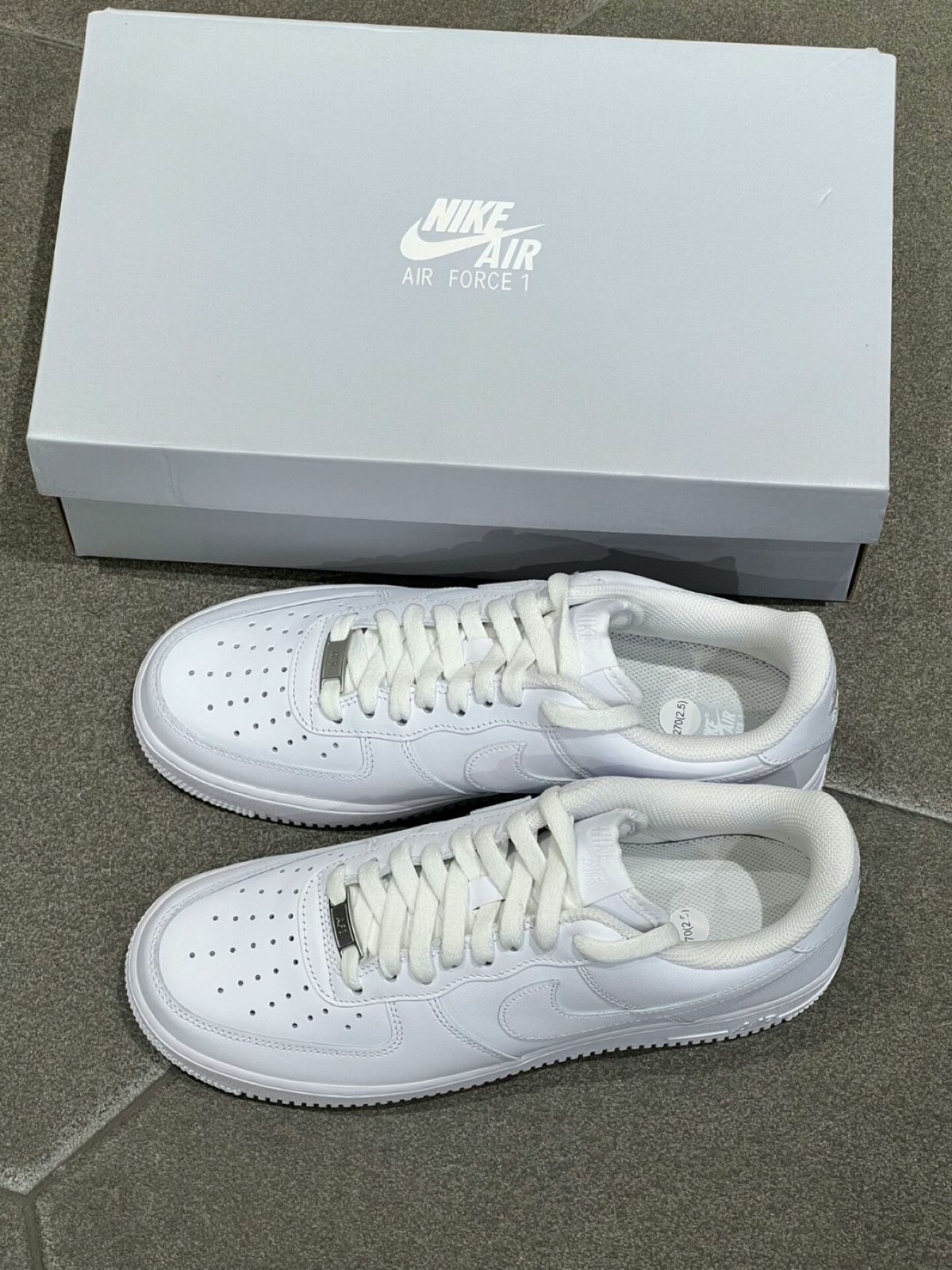 新品 NIKE Air Force 1 Low '07 White ナイキ エアフォース1 男女兼用 箱付