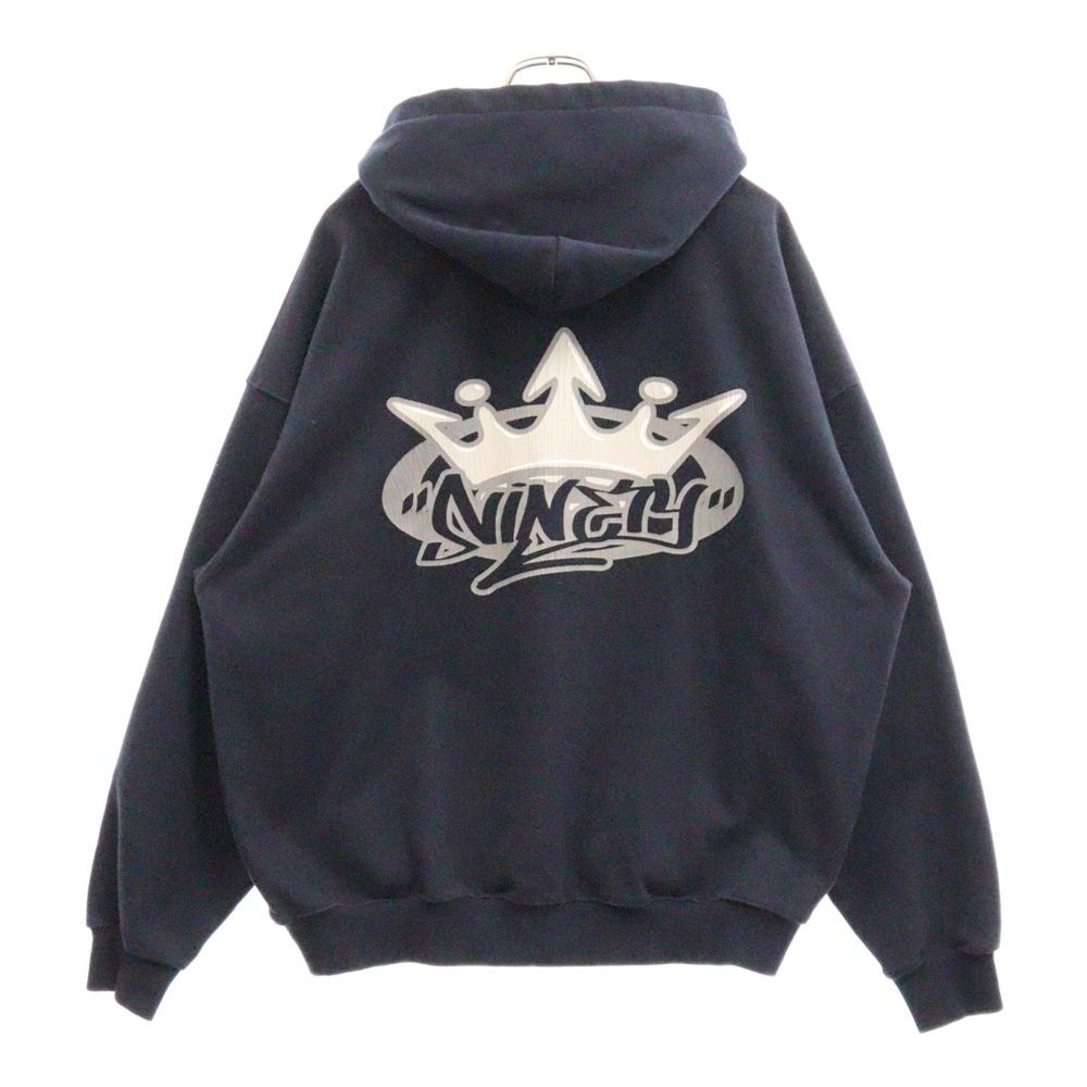 9090 (ナインティナインティ) King Logo Hoodie キングロゴ プル 