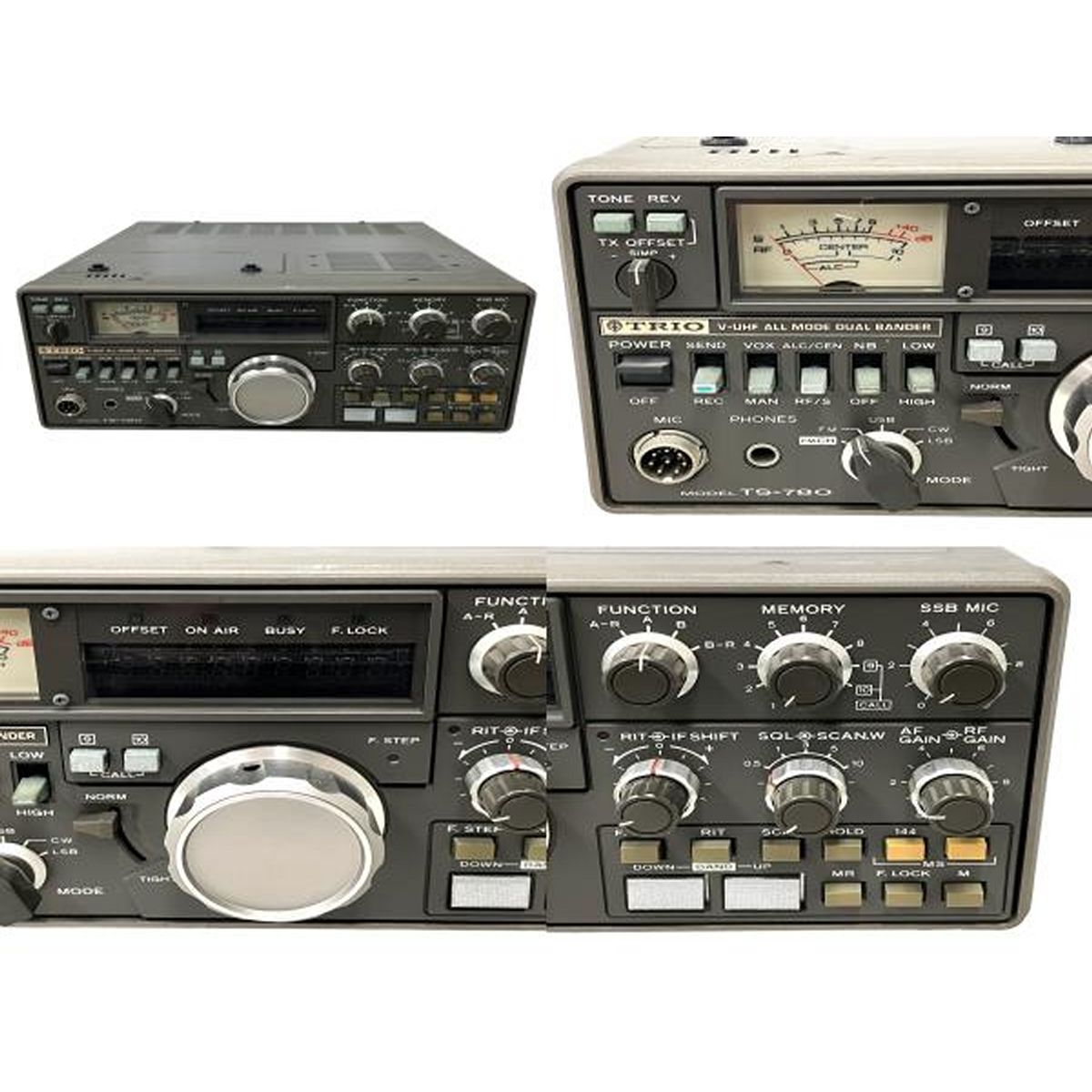 アンプ TRIO TS-780 V-UHF ALL MODE DUAL BANDER 動作保証】 TRIO TS-780 V-UHF オールモード デュアル バンダー