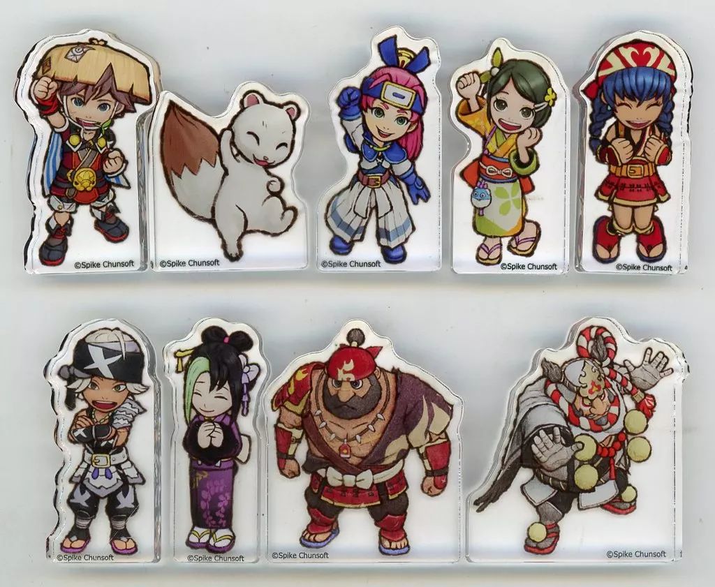 風来のシレン　ミニアクリルフィギュア　セット 風来のシレン ミニアクリルフィギュア 【モンスター】全16種
