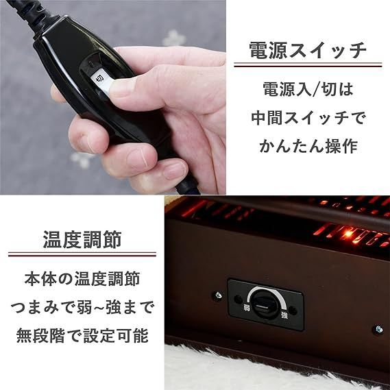 新品未使用】メトロ電気工業 1人用こたつ MPQ-102B(B) ミニこたつ 天板セットモデル 速暖速熱 コルチェヒーター METRO - メルカリ