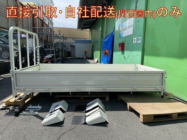 新車取り外し!ダイナ トヨエース デュトロ 平成23年7月 標準車 1.5t 純正 リア 荷台 ボディ 関西自社配送 ホワイト トヨタ 144366