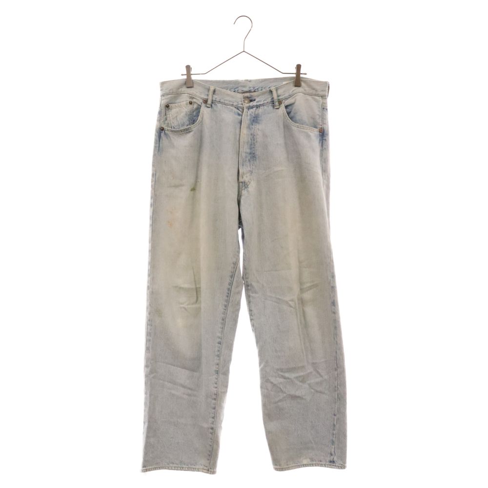 COMOLI 5P DENIM PANTS BLEACH U03-03014