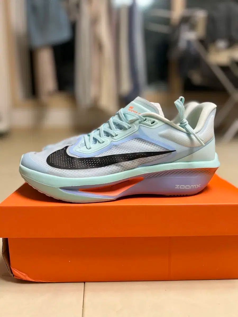 ナイキ ズーム フライ 6 スカイ|黒|青 275mm