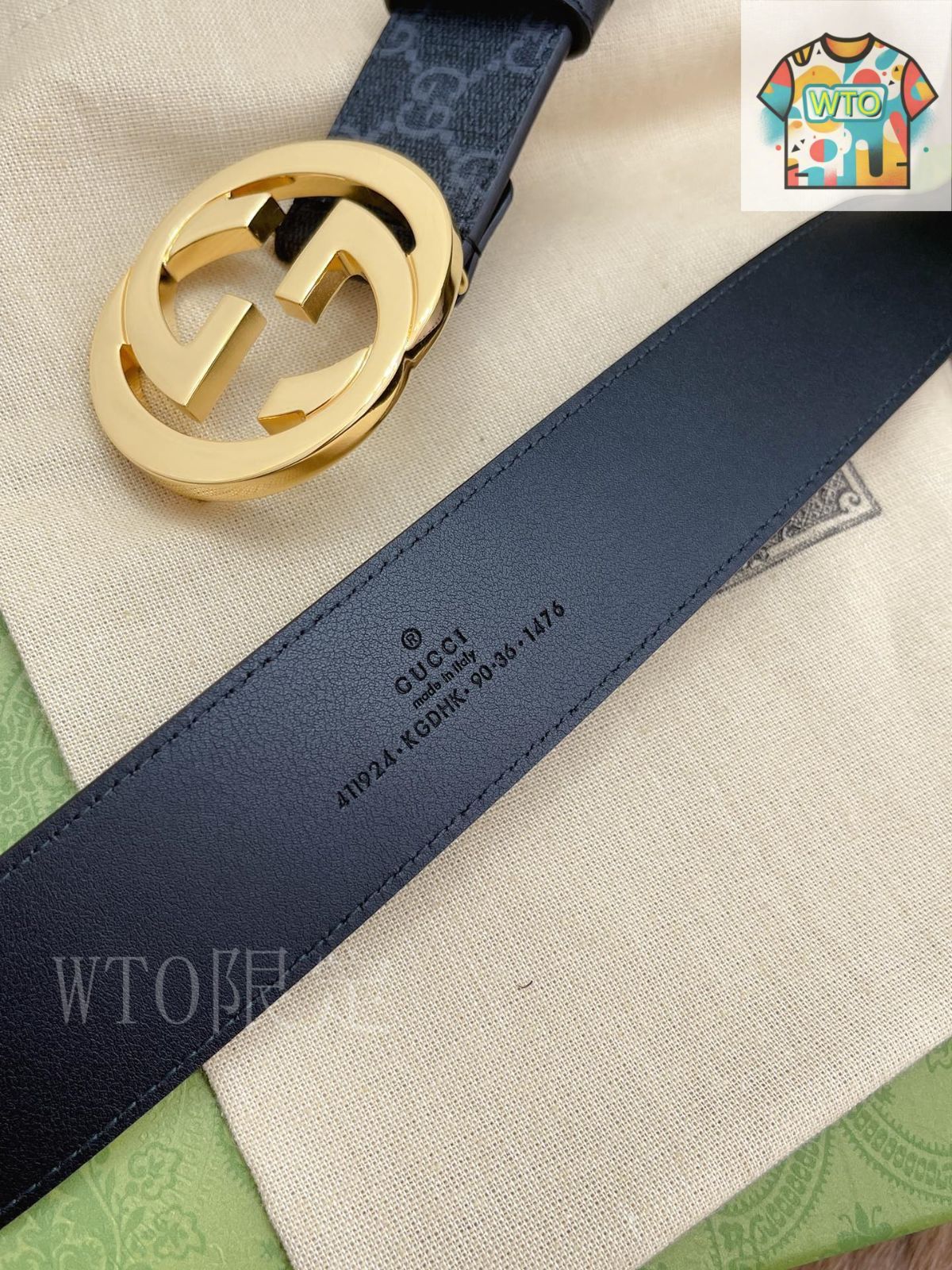 GUCCI ダブルG ベルト 今日WTO】Gucci グッチ ダブル G 4.0cm ベルト-AI53 - メルカリ