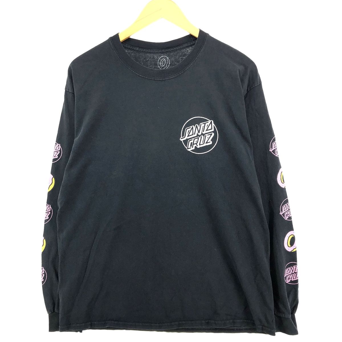古着 サンタクルーズ SANTA CRUZ バックプリント ロングTシャツ ロンT メンズL/eaa399896