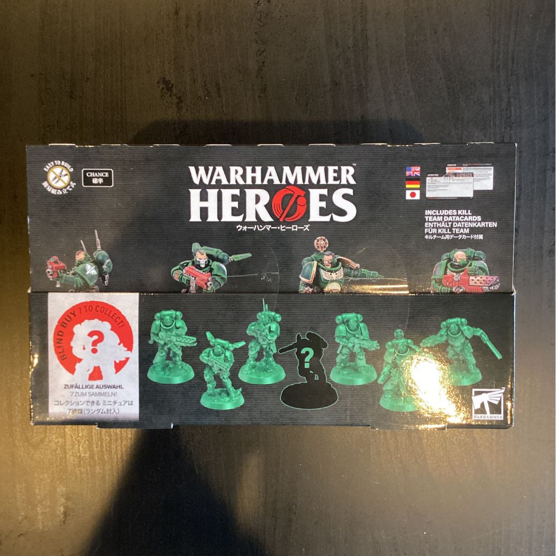 視覚的な ウォーハンマーヒーローズ ダークエンジェル １BOX ８個入り サマーセール！