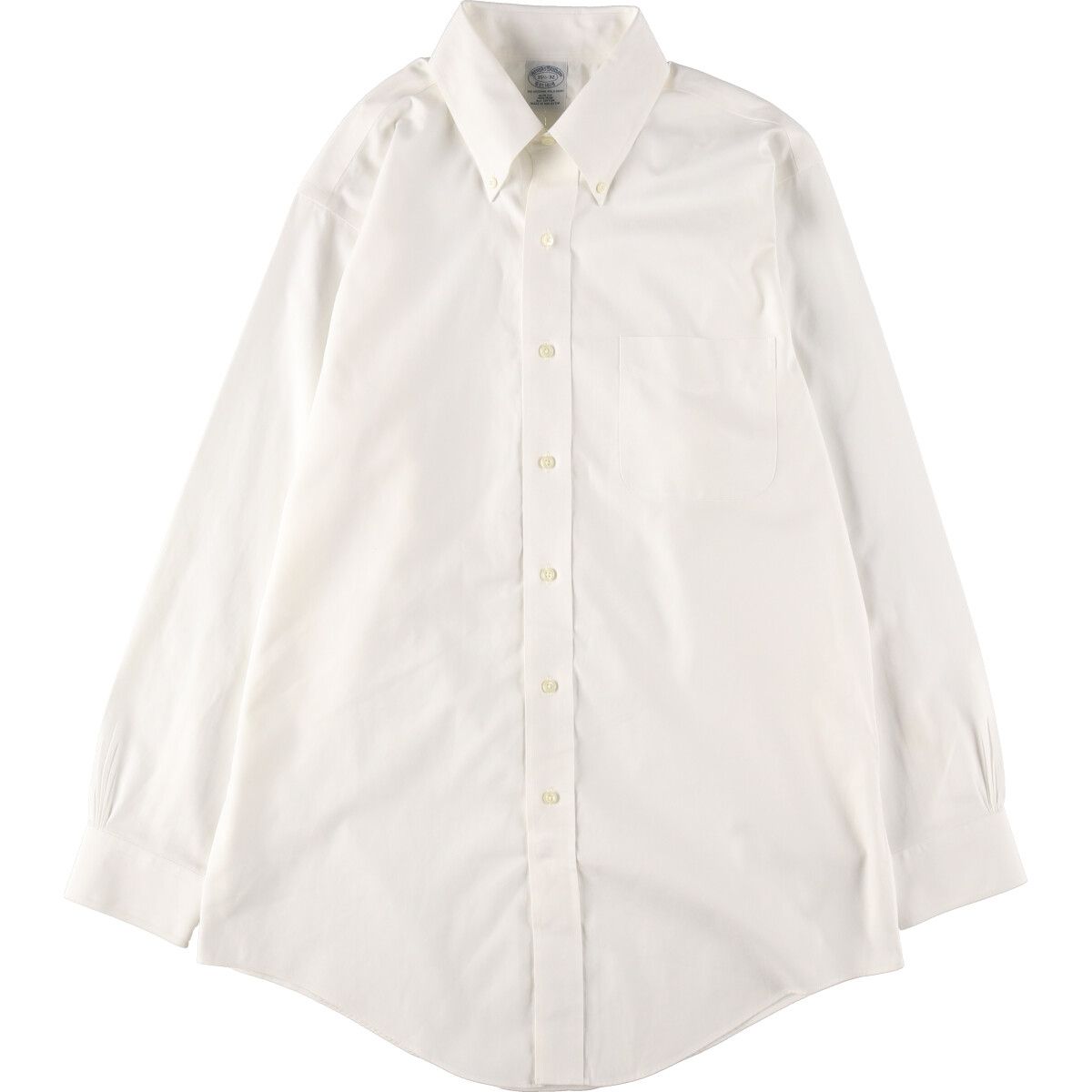 古着 ブルックスブラザーズ Brooks Brothers Est.1818 長袖 ボタンダウンシャツ メンズM相当/eaa499610