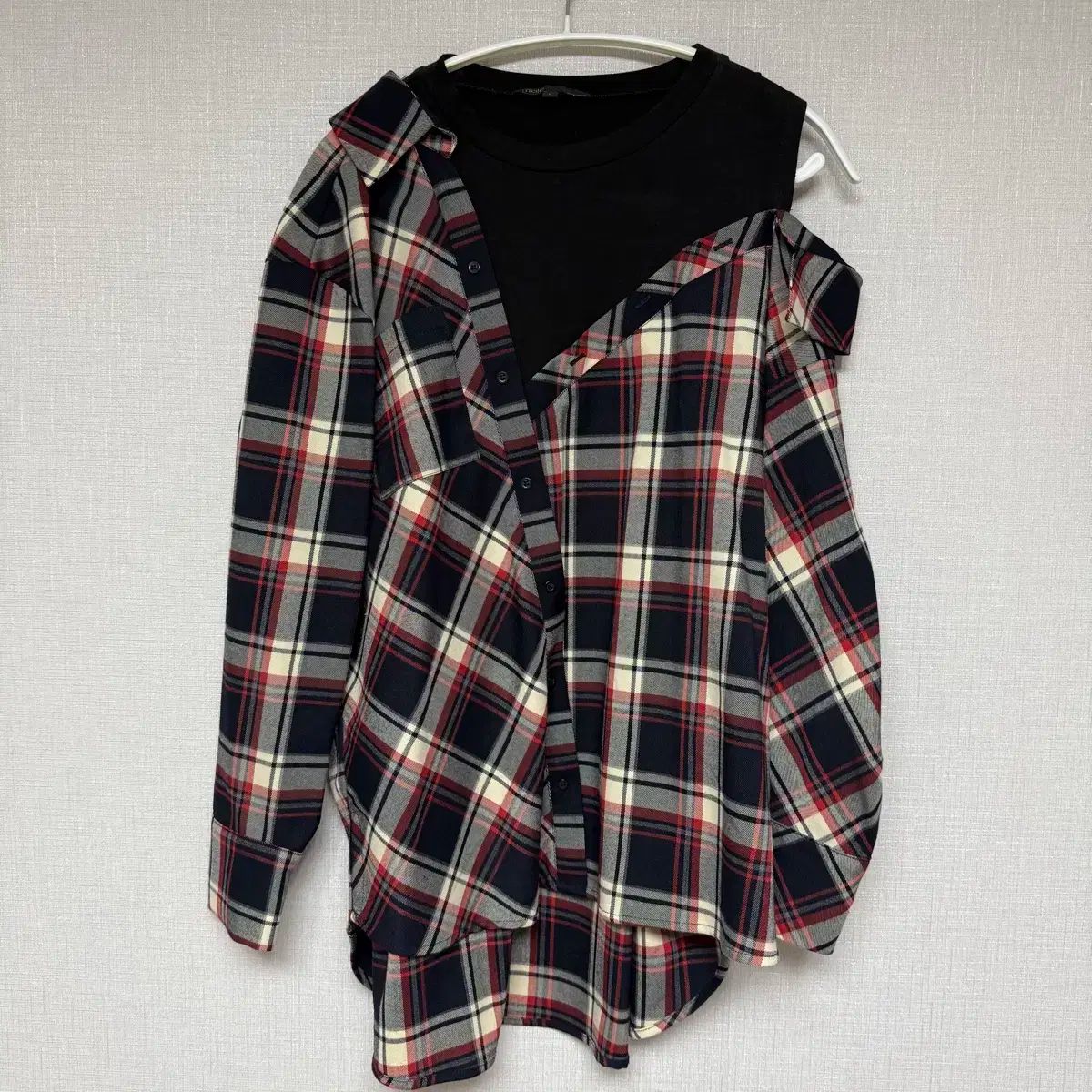 チェック柄シャツ 1