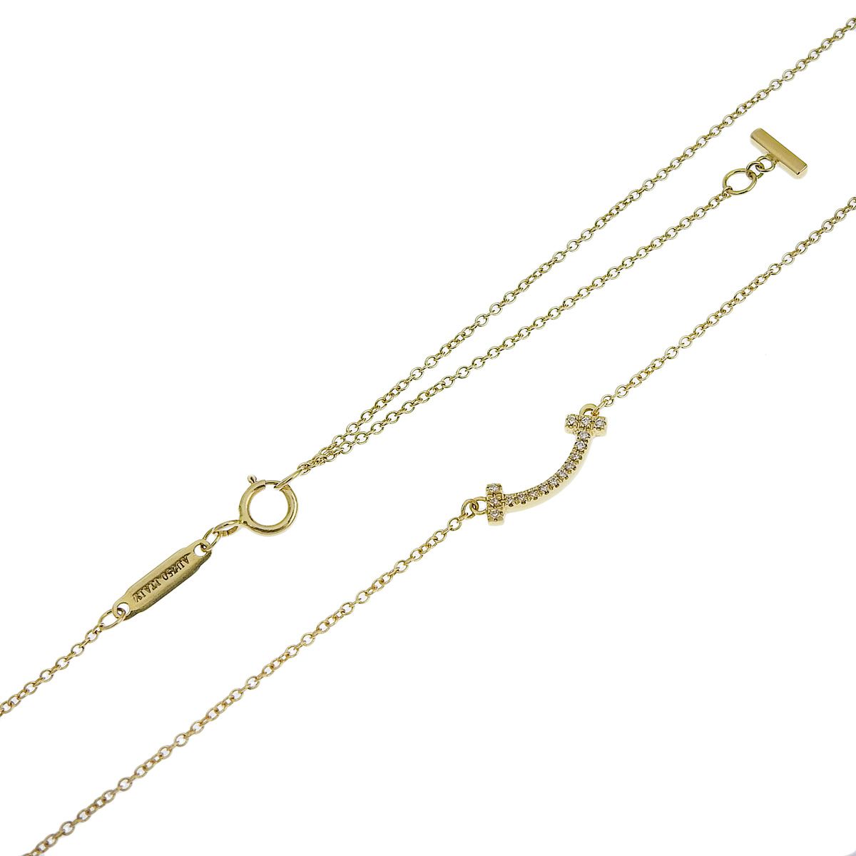 アクセサリー t TIFFANY&Co.(ティファニー) ティファニー T スマイル ペンダント