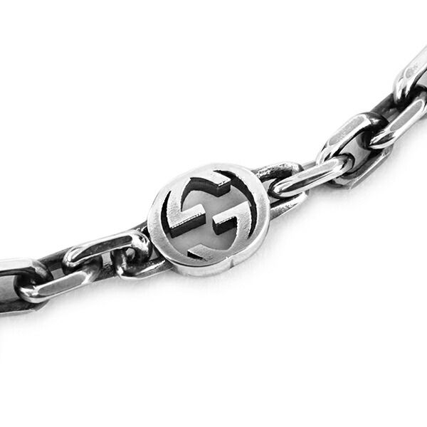 新品 グッチ GUCCI ブレスレット GGマーモント シルバー - メルカリ