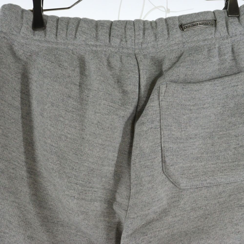  CHROME HEARTS クロムハーツ Y NOT 7-11 SHORTS 刺繍ロゴ ハーフ スウェットパンツ グレー ショートパンツ ハーフパンツ パンツ