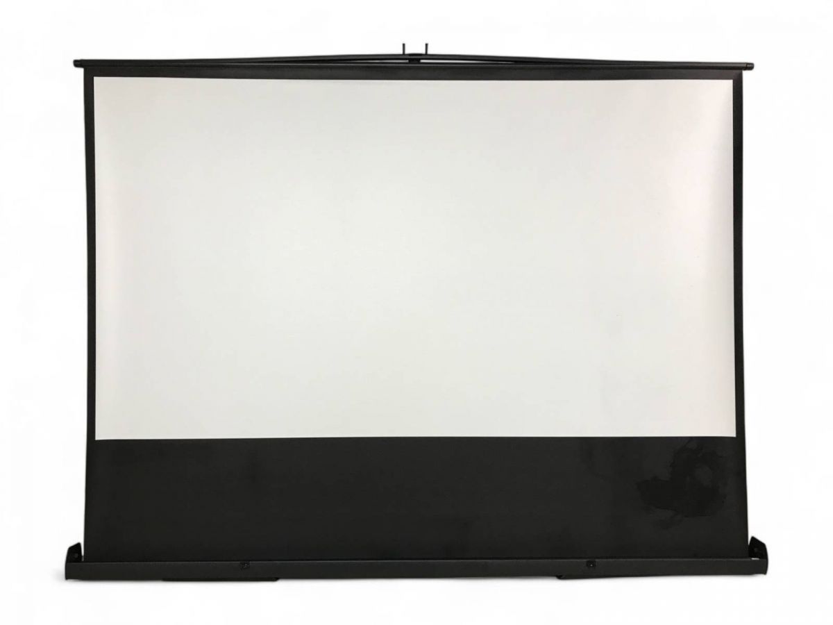 イーサプライ プロジェクタースクリーン 100インチ 4 3 自立式 床置き EEX-PSY1-100V HUK703572小