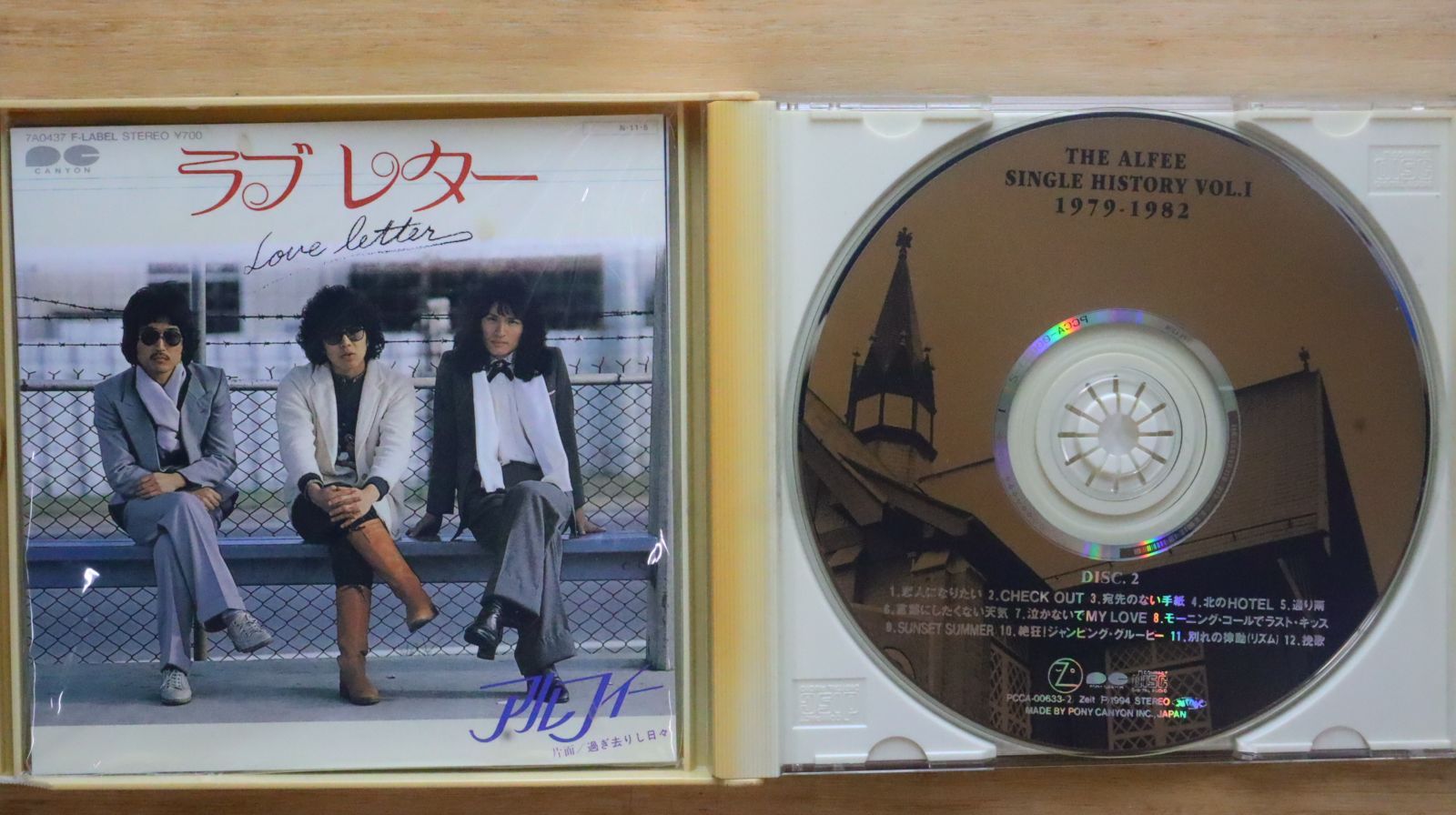国内盤CD☆ジ・アルフィー/THE ALFEE□ SINGLE HISTORY 1 - THE