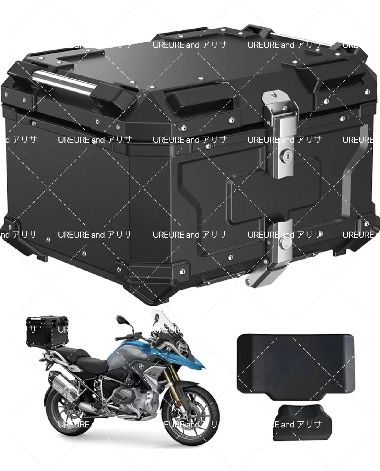 送料無料】リアボックス トップケース 大容量 55L カブ ハンターカブ CT125 クロスカブ バイク アルミ ハードケース パーツ カスタム  スーパーカブ 50 70 90 PCX 125 150 - メルカリ