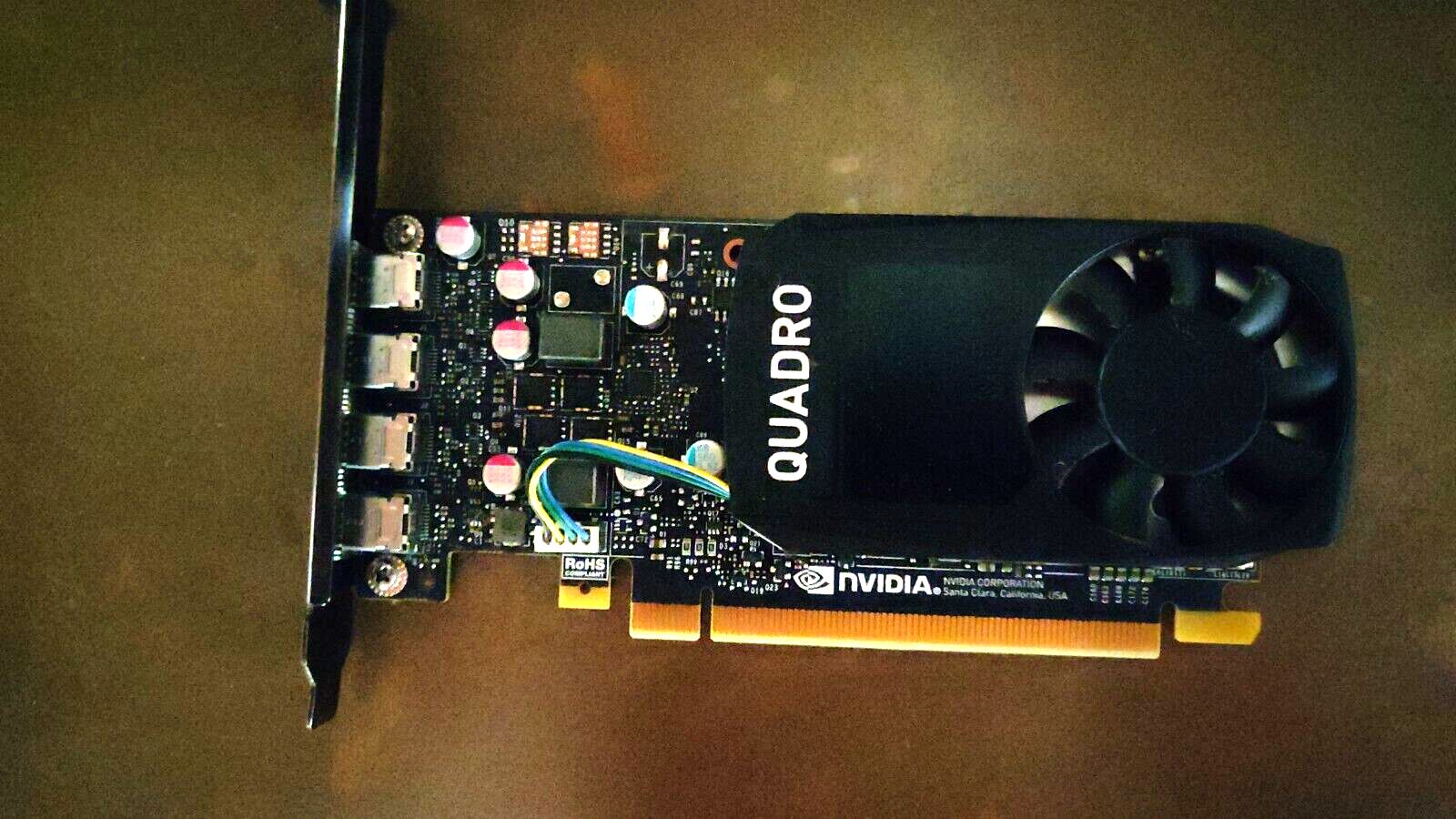 NVIDIA QUADRO P620 2GB GDDR5 PCIE グラフィックス カード 4x ミニ 
