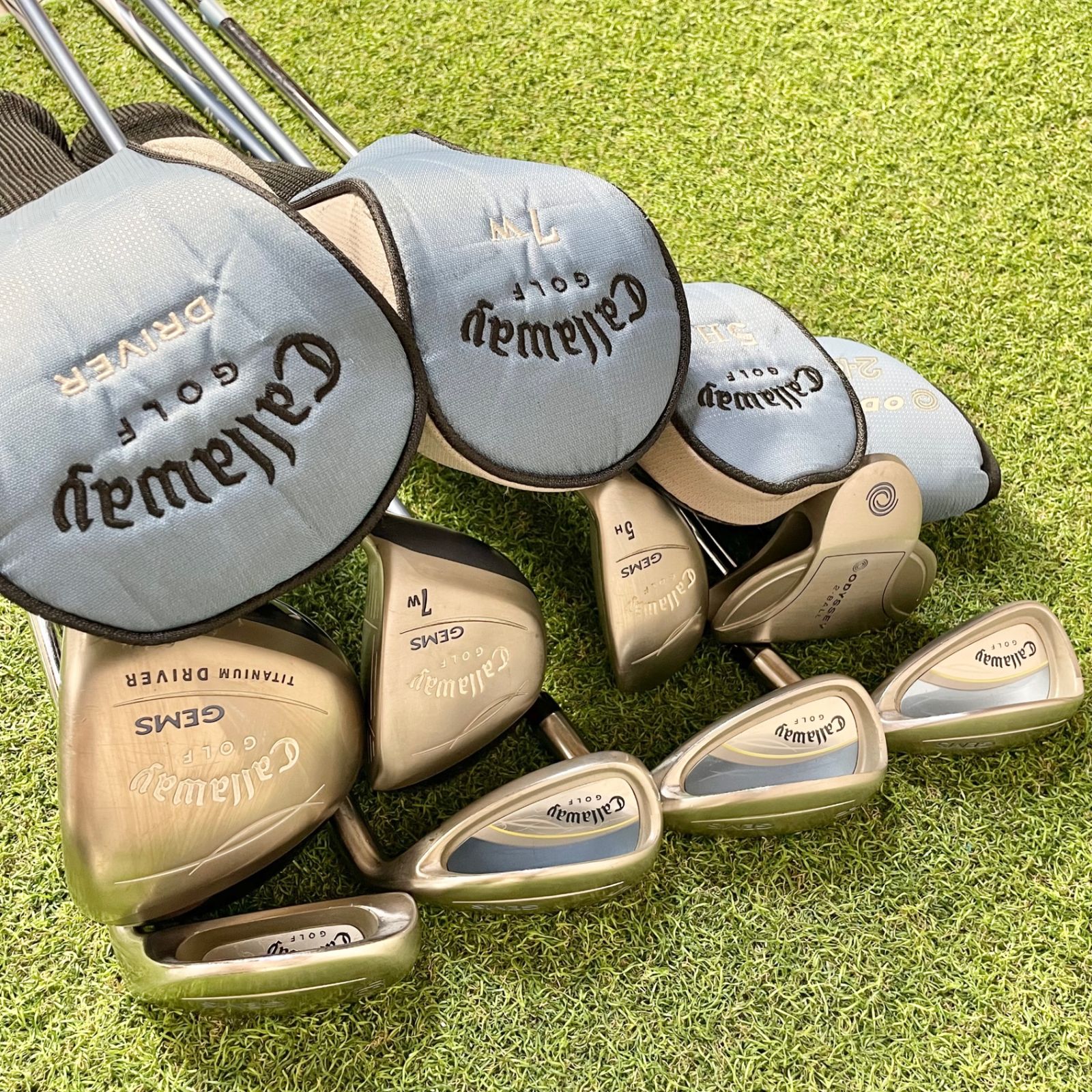 キャロウェイ　ジェムズ　レディース　クラブセット　8本／GEMS・グリップ新品 キャロウェイ ジェムズ レディース クラブセット 8本／GEMS