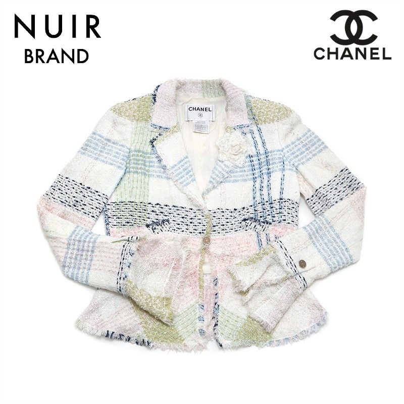 CHANEL シャネル ジャケット ココマーク ボタン ブルゾン - メルカリ CHANEL シャネル ジャケット ココマーク ボタン ブルゾン - メルカリ
