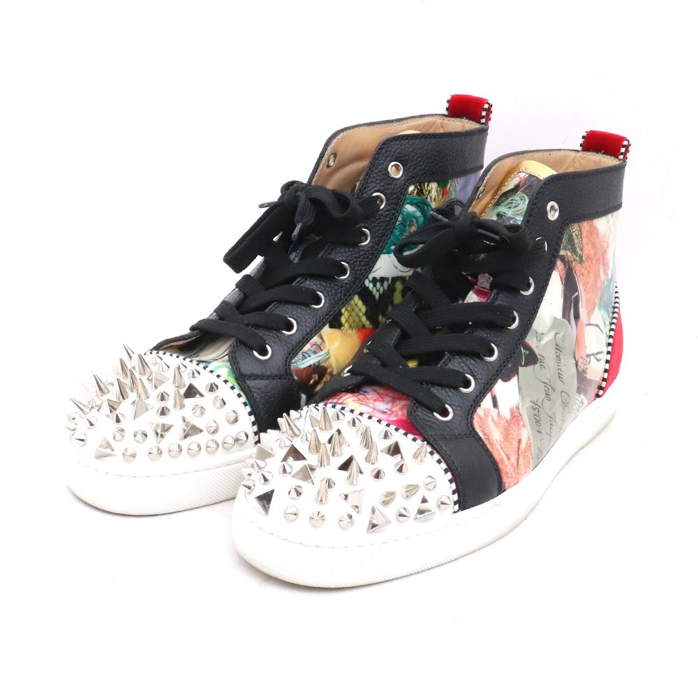 CHRISTIAN LOUBOUTIN スタッズスニーカー 43 - メルカリShops