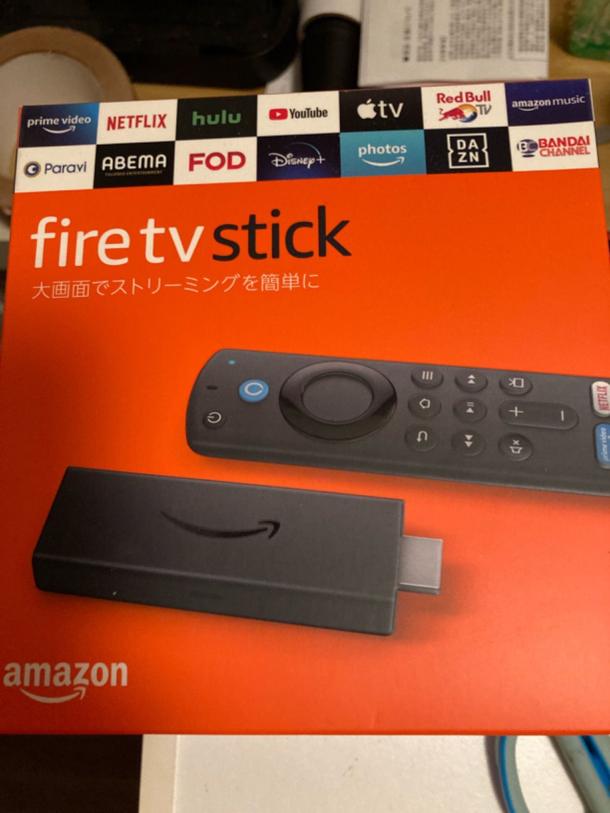 Amazon Fire TV Stick Alexa対応音声認識リモコン付属 fire tv stick ファイヤースティック - くま ...