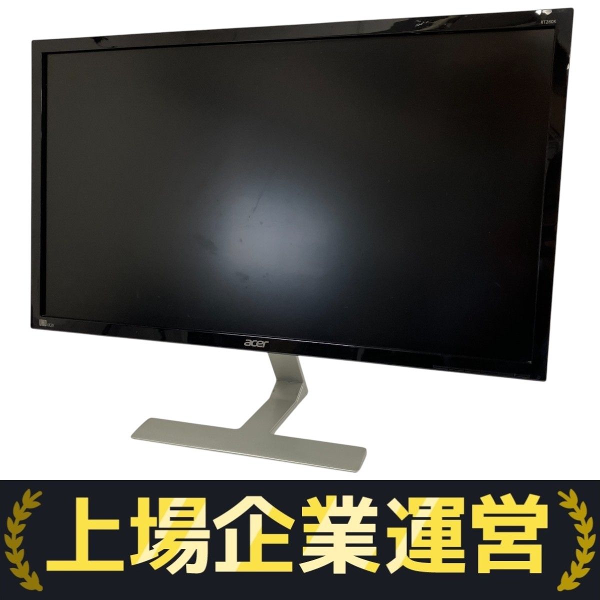 Acer - Acer4KモニターディスプレイRT280K　28インチ ほぼ新品 Amazon.co.jp: Acer 4K モニター ディスプレイ RT280Kbmjdpx 28