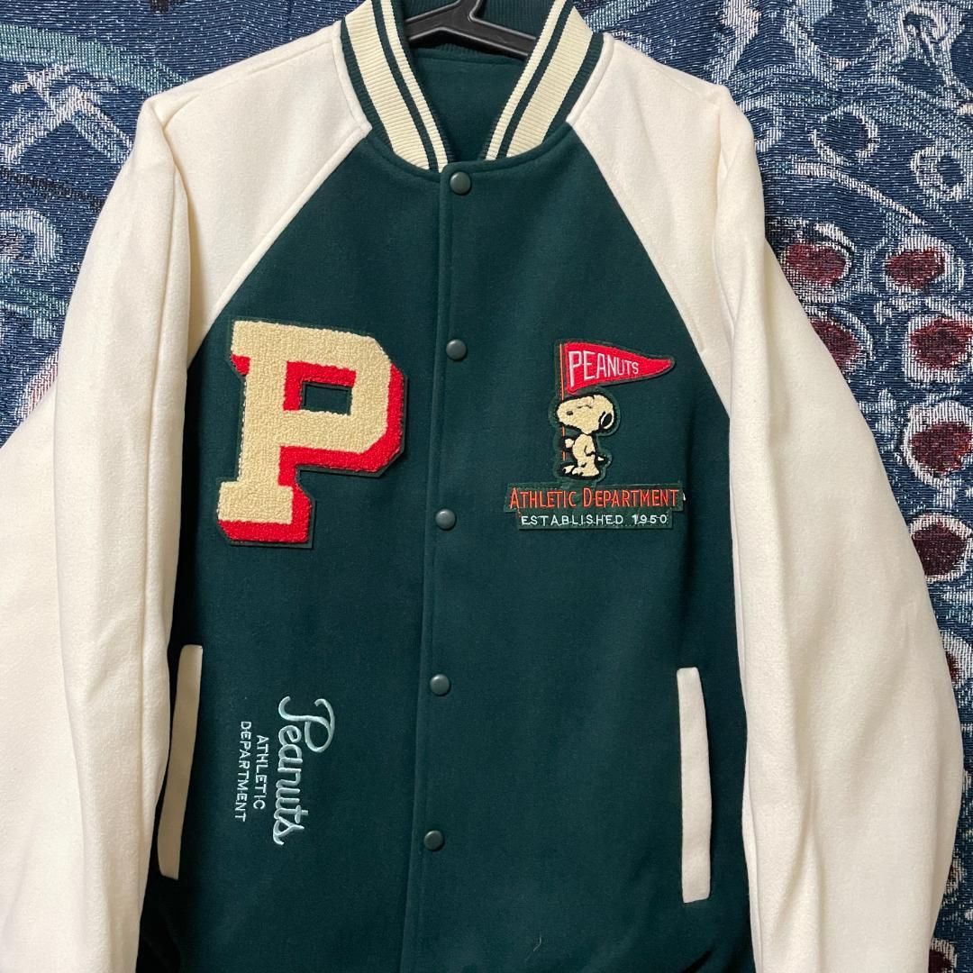 ピーナッツ スヌーピー メンズ 秋冬 アウター 上着 ブルゾン MENS 