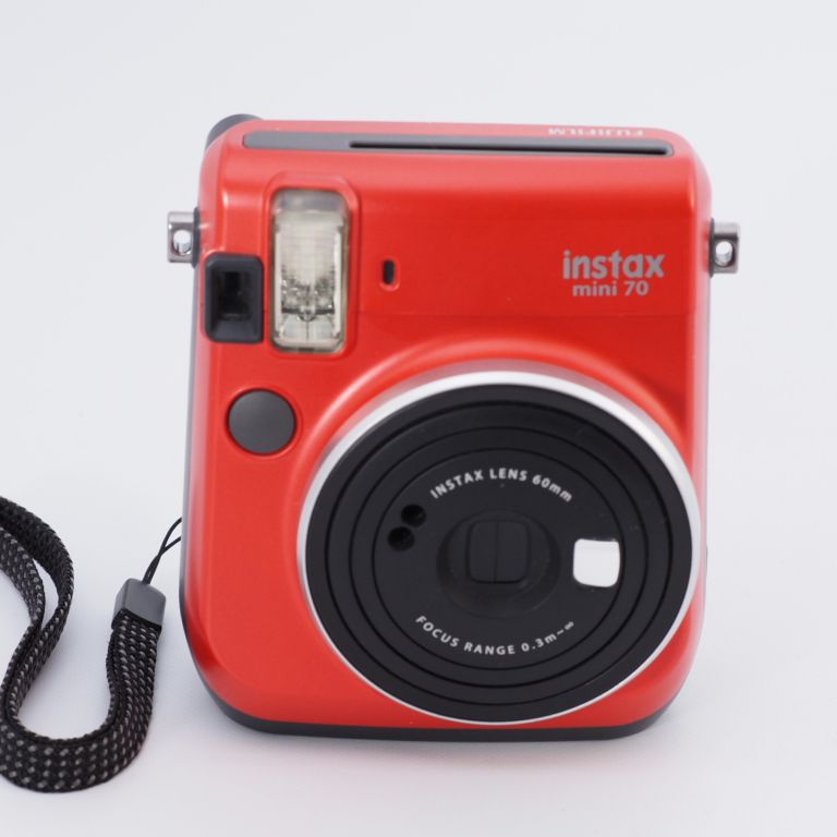 FUJIFILM インスタントカメラ チェキ instax mini70 レッド INS MINI