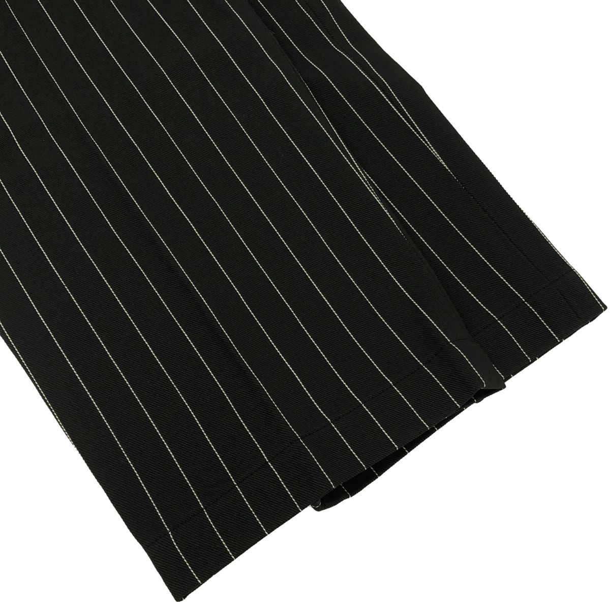 SEQUEL / シークエル | TYPE-XF ストライプ チノパンツ | L | ブラック