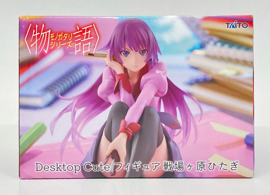 タイトー Desktop Cute フィギュア 化物語 戦場ヶ原ひたぎ　6つ 未開封<物語>シリーズ Desktop Cute フィギュア 戦場ヶ原ひたぎ
