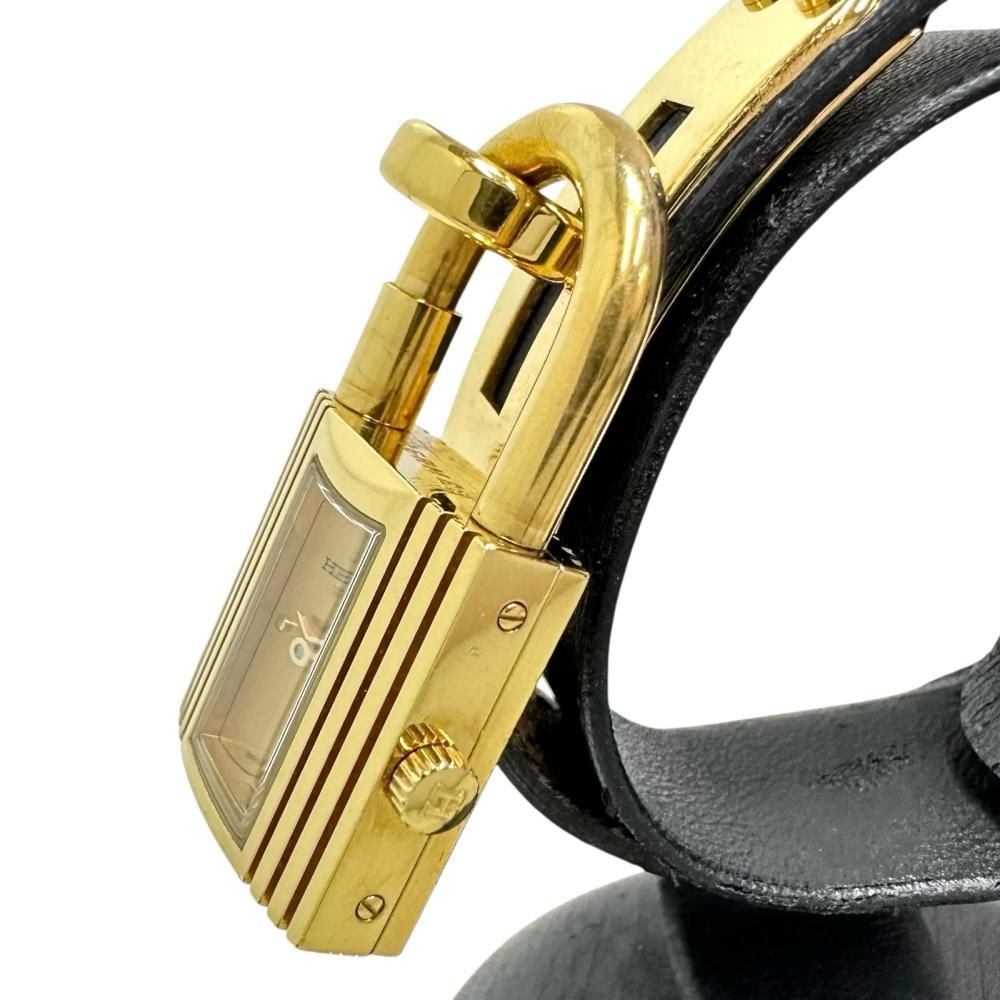 入手困難 稼働品 美品】エルメス ケリーウォッチ ゴールド