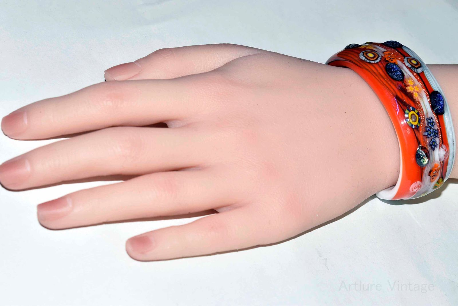 ガラスのブレスレット 、バングル (11565-497 ) bracelet, bangle 