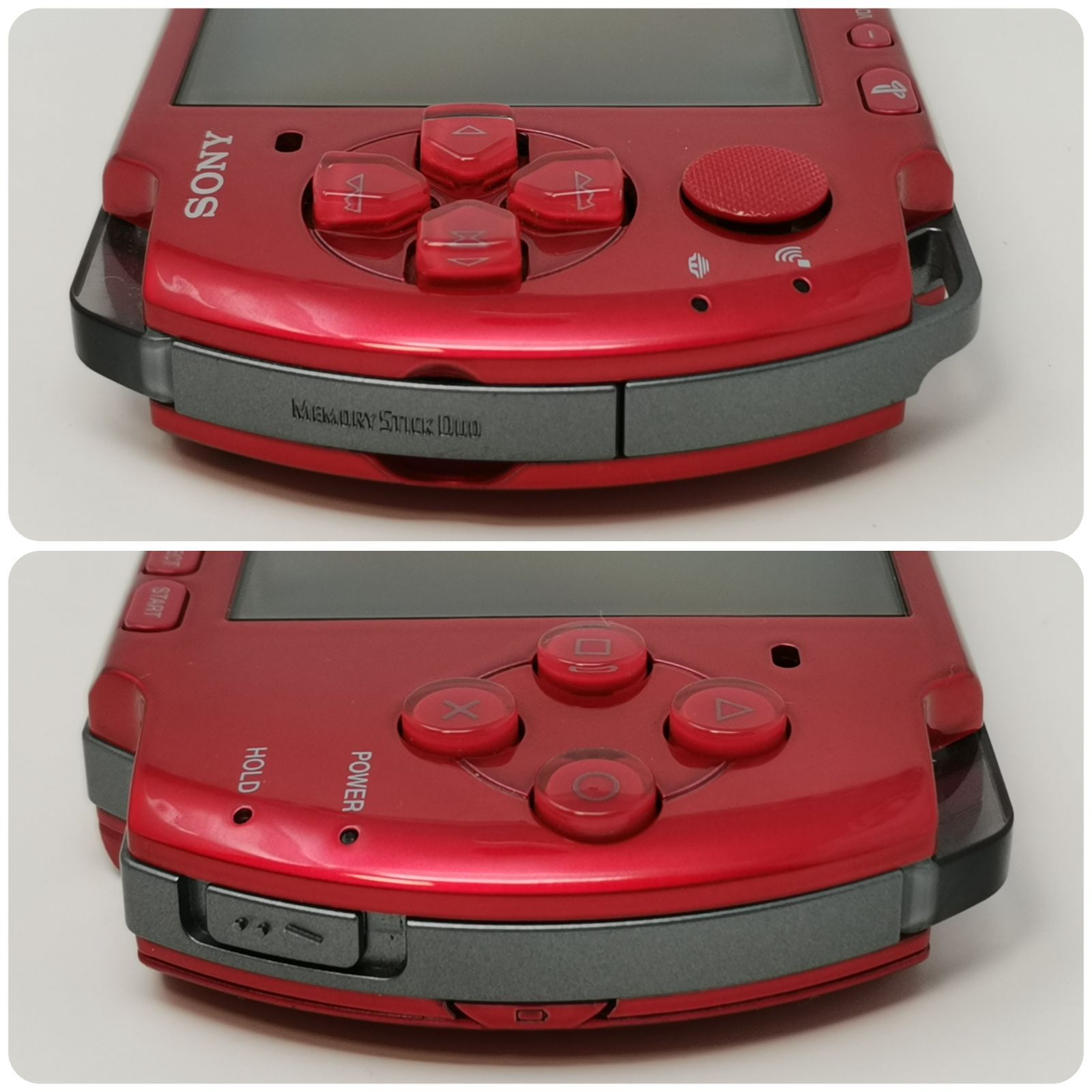 ソニー PlayStation Portable レッド 赤 初期化済み PSP 充電器