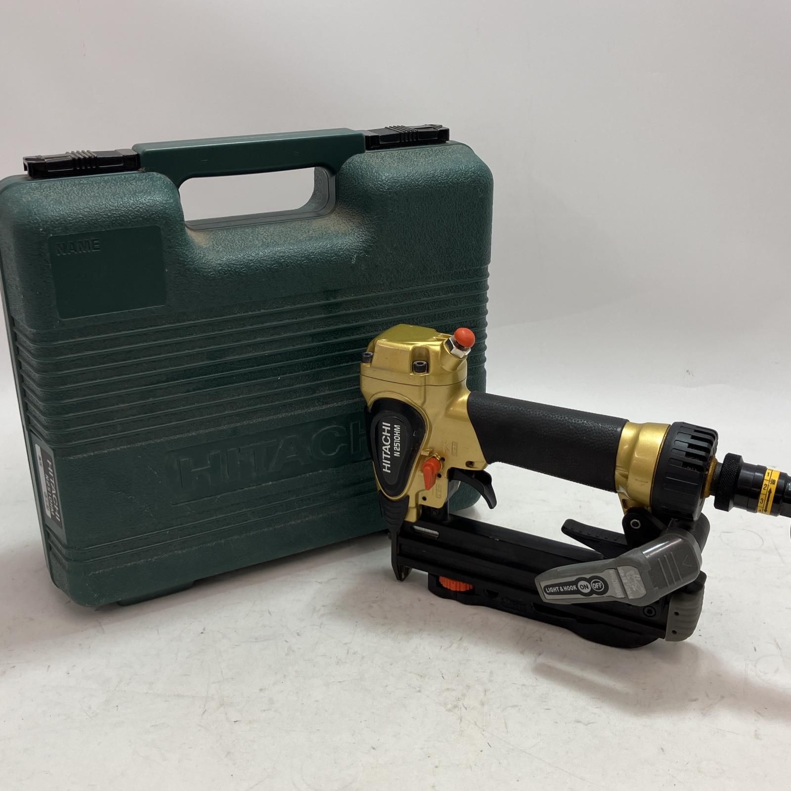 ◇日立 25mm 高圧 タッカー N2510HM エアー ツール 工具 HITACHI◇