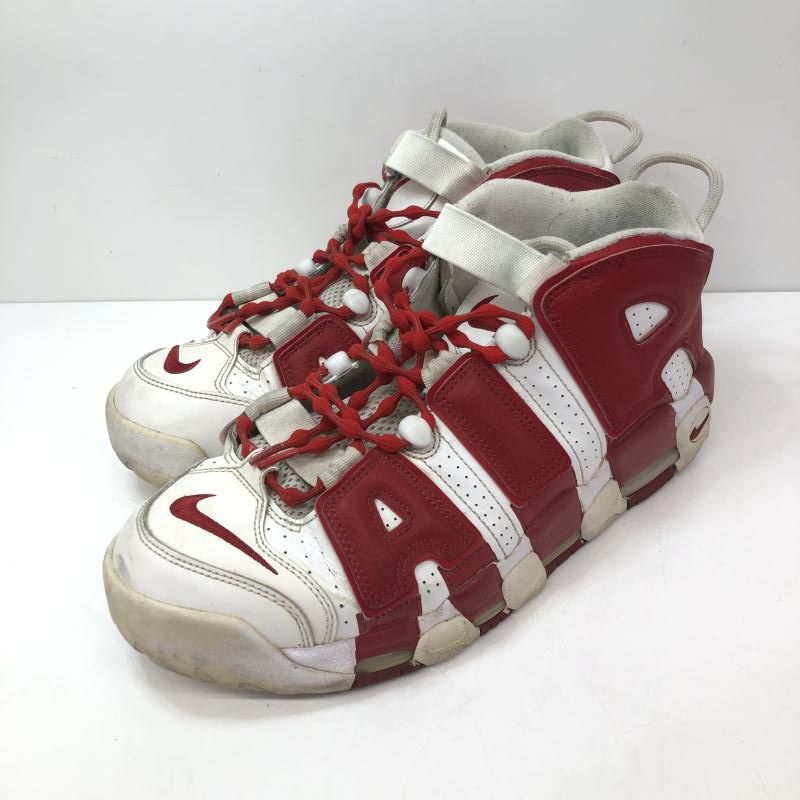 NIKE AIR MAX More Uptempo Varsity Red 28.5cm 414962-100 66