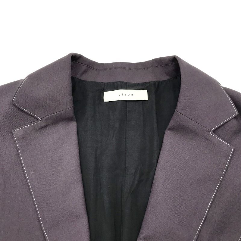 Jieda PANEL TAILORED JACKET Jie-22W-JK08 パネルテーラード