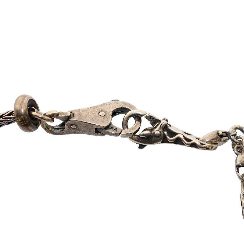 トロールビーズ 】2点セット トロールビーズ SVロック×ビーズ2個×チェーン4