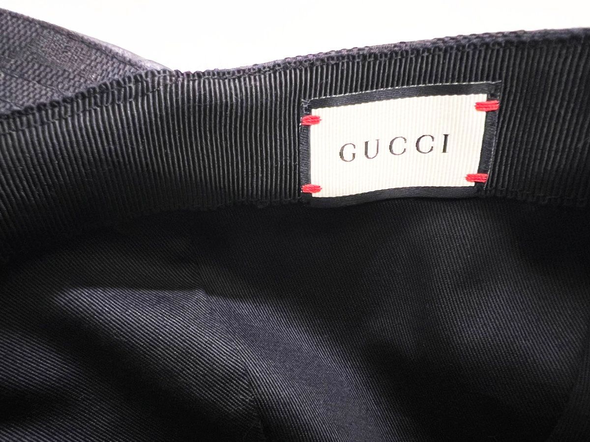 GUCCI キャップ GG柄 シェリーライン メンズ 08.338.986/0001-16