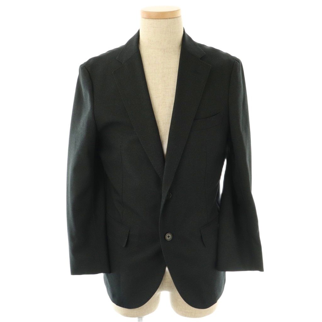 マッキントッシュフィロソフィー MACKINTOSH PHILOSOPHY TROTTER ハイストレッチメッシュ ジャケット テーラード スーツ シングル パンツ テーパード セットアップ 40 紺 NR OS