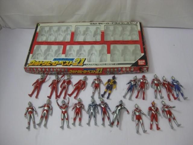 品 ホビー ウルトラマン BANDAI ソフビ スーパーディティールウルトラヒーローベスト21