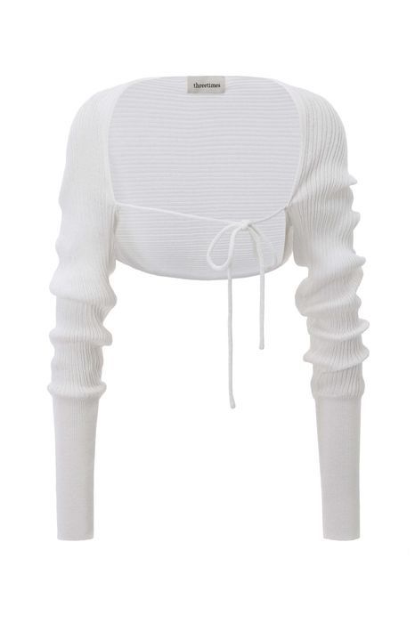 threetimes ボレロカーディガン シズニルック THREETIMES】Lit bolero ❤︎ ボレロ カーディガン スリー